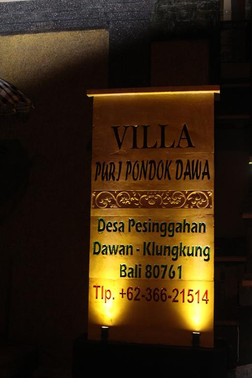 Puri Pondok Dawa Villa Kusamba Exterior foto